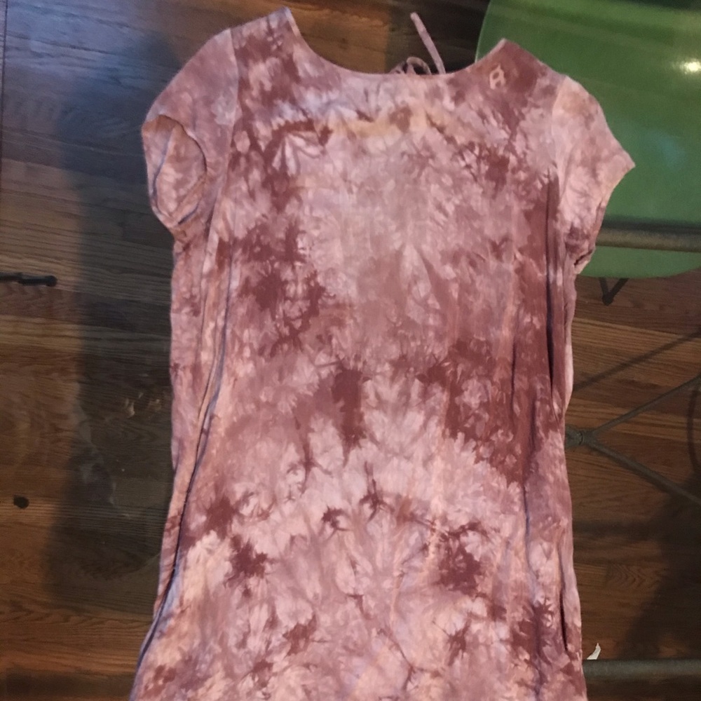 Tie Dye, Open Back Dress